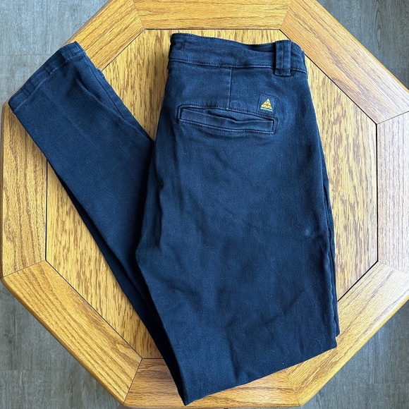 *ZARA* Black Jean Pants Size 34 Waist - Picture 1 of 8